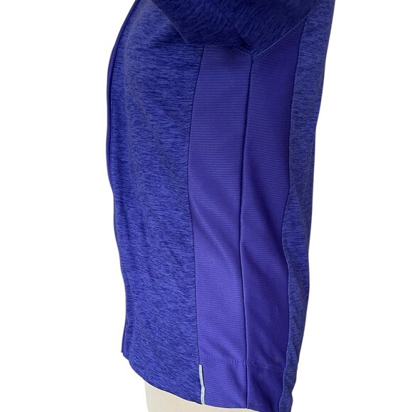 Pebble Beach Performance Women's Full-Zip Athletic/Golf Jacket Purple, Size M - Picture 5 of 8